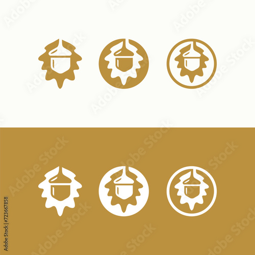 acorn simple logo design