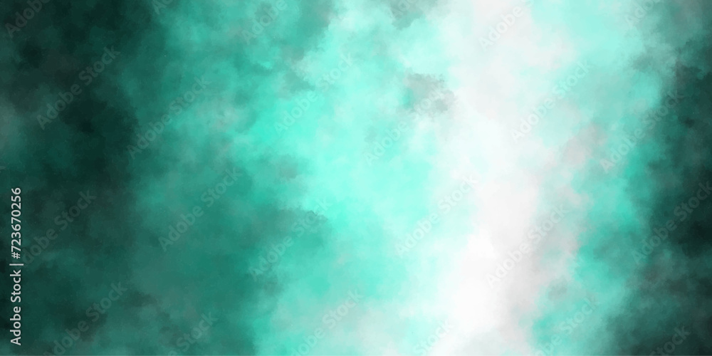 Mint White realistic illustration hookah on,reflection of neon cloudscape atmosphere mist or smog liquid smoke rising soft abstract,canvas element.gray rain cloud transparent smoke realistic fog or mi