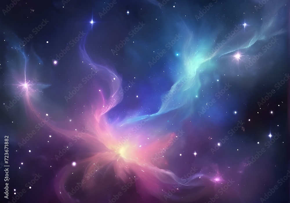 Naklejka premium background with vast space hd