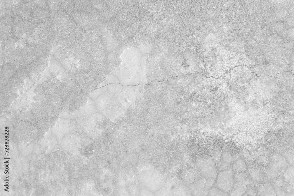 Naklejka premium Old wall texture cement dirty gray with black background abstract grey and silver color design are light with white background.