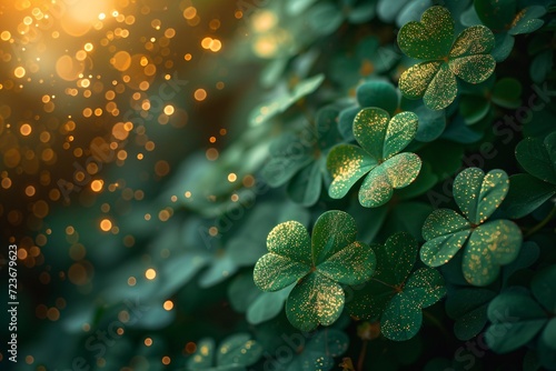 Shamrock Shine: A Glimmering Green Leaf in the Spotlight Generative AI