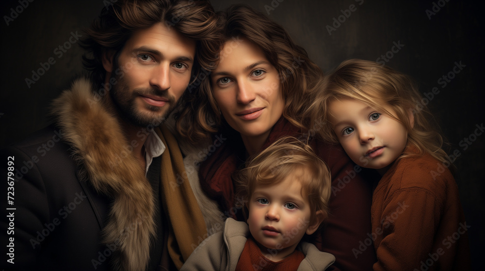 portrait of a family