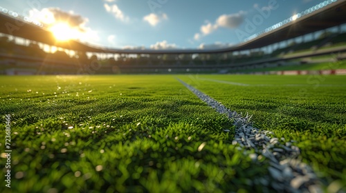 Sunlit Stadium: A Field of Dreams Generative AI © Satyam