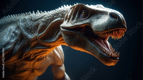 white Tyrannosaurus rex © buddhika