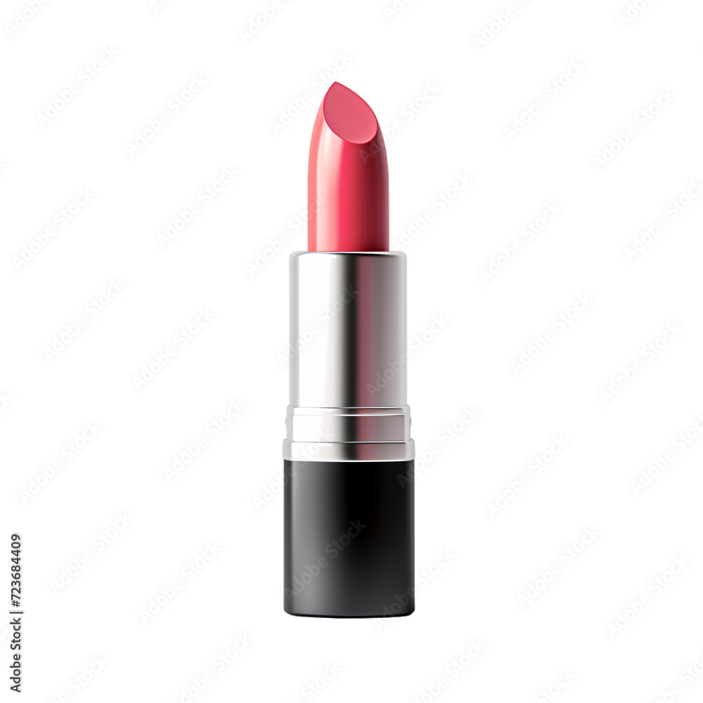 Pink lipstick open isolated Pink lipstick open isolated