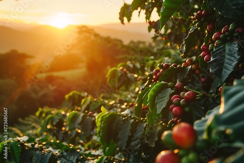 Coffee tree in amazon