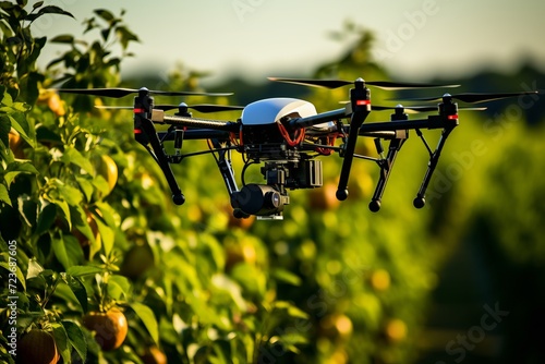 Advanced Drone Technology for Efficient Orchard Spraying. Boosting Crop Quality and Productivity
