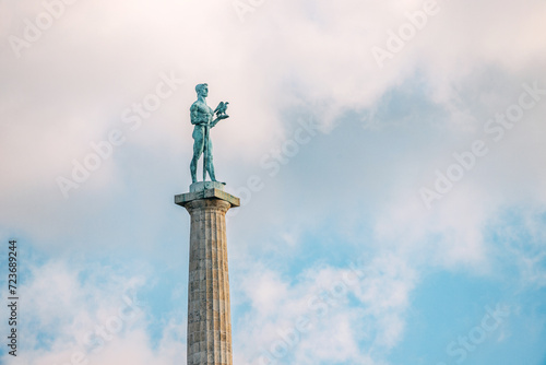Belgrade s timeless symbol of resilience  Nestled within the city s ancient fortress  the Victory Monument stands as a beacon of national pride and unity