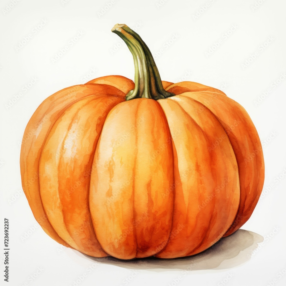 Obraz premium pumpkin watercolor 