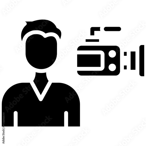 Camera Operator Icon