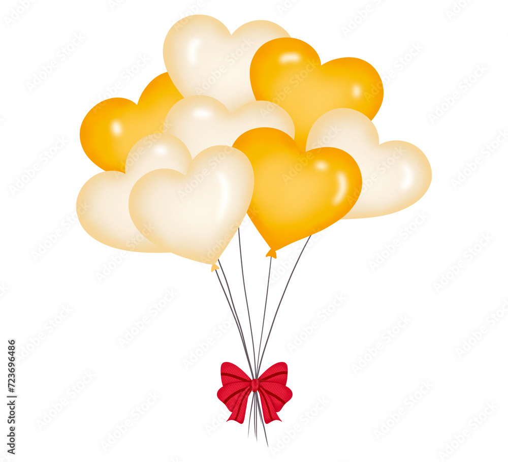 Balloons in love Balloons in love