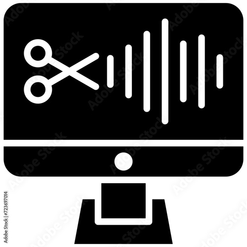 Audio Editing Icon