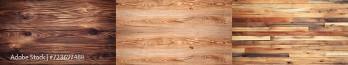 Collection of wooden texture background. Generative ai.