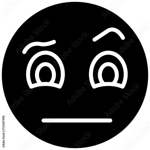 Face with Raised Eyebrow Icon