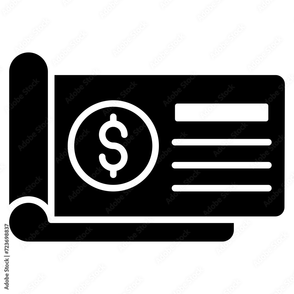 Cheque Icon Cheque Icon