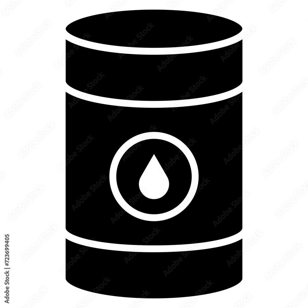 Oil Barrell Icon Oil Barrell Icon