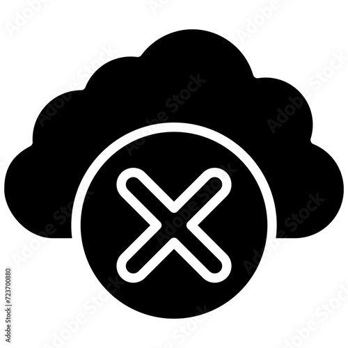 Cloud Error Icon
