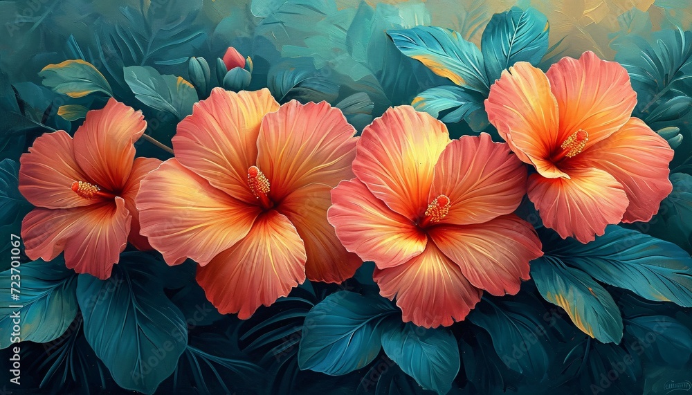 custom made wallpaper toronto digitalFlower Power: A Colorful Celebration of Spring's Vibrant Blossoms Generative AI