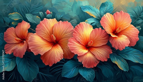 Flower Power  A Colorful Celebration of Spring s Vibrant Blossoms Generative AI
