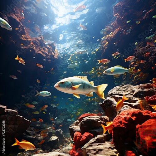 Underwater Fantasy world Beauty of creatures, Underwater Beauty, Fantasy World  © CREATIVE STOCK