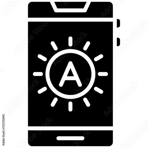 Brightness Auto Icon photo