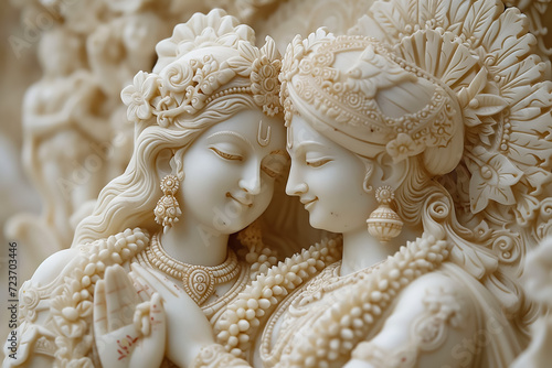 Radha Krishna Prem Mandir, Vrindavan, Mathura