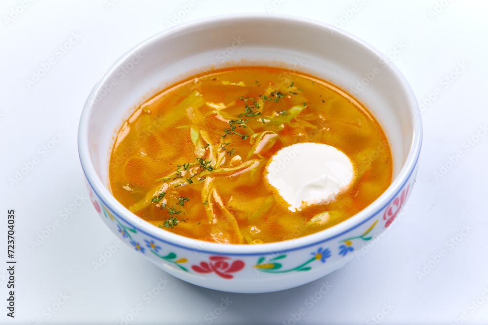 cabbage soup with sour cream cabbage soup with sour cream