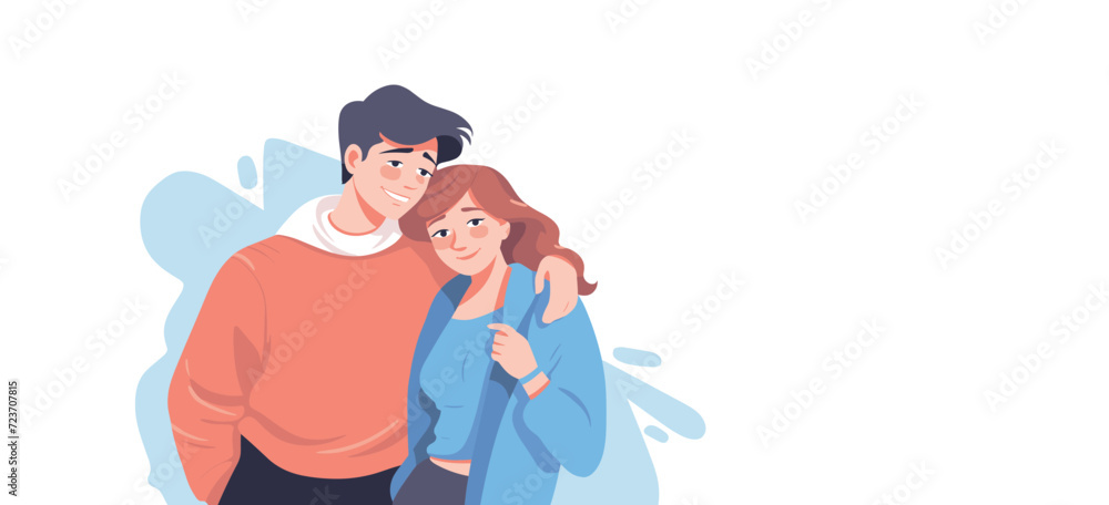 Illustration of a Romantic Love couple valentine background illustration isolated on white background, for valentines day, wedding and anniversary backgrounds. Illustration of a Romantic Love couple valentine background illustration isolated on white background, for valentines day, wedding and anniversary backgrounds.