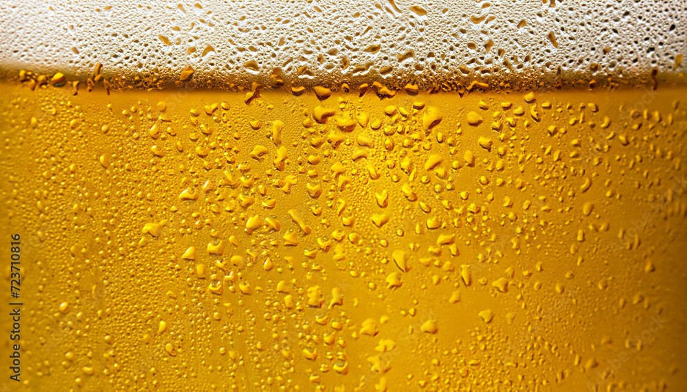 macro beer drink,Water drops background,Close up drops of a Ice Cold Pint of Beer- condensation. The background is clear with the emphasis on water drops on yellow-golden background. macro beer drink,Water drops background,Close up drops of a Ice Cold Pint of Beer- condensation. The background is clear with the emphasis on water drops on yellow-golden background.