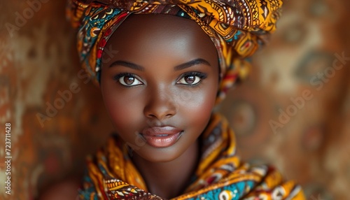 African Beauty: A Celebration of Diversity and Empowerment Generative AI © Jhanvi