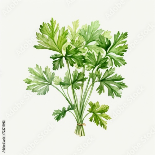 watercolor parsley