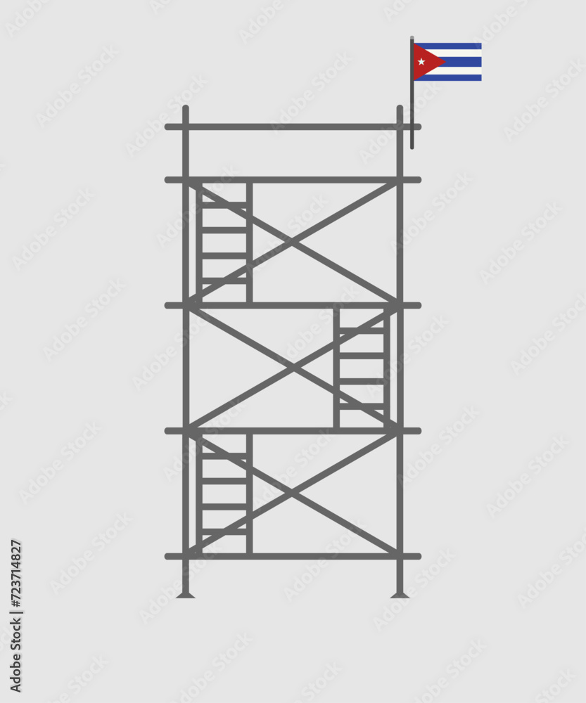 scaffold, isolated, background, construction, white scaffold, isolated, background, construction, white