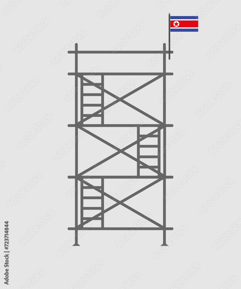 scaffold, isolated, background, construction, white scaffold, isolated, background, construction, white