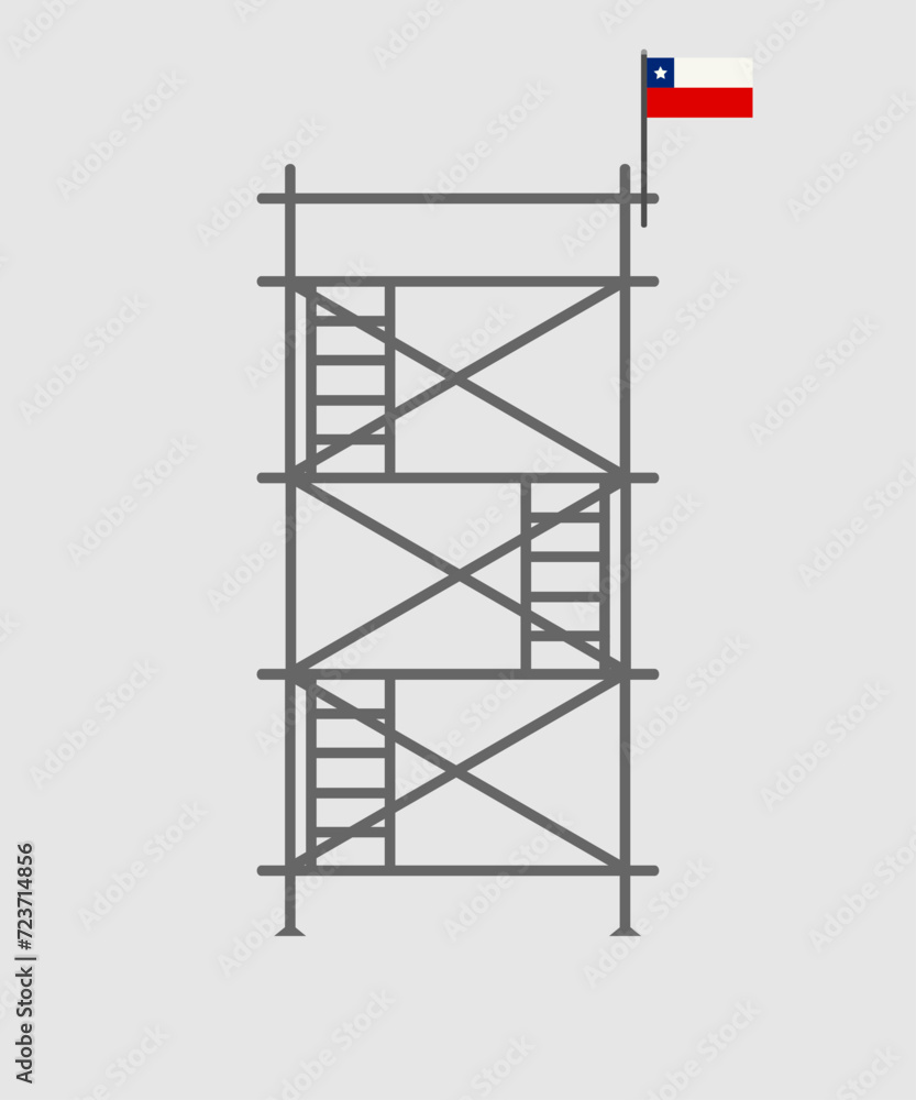 scaffold, isolated, background, construction, white scaffold, isolated, background, construction, white