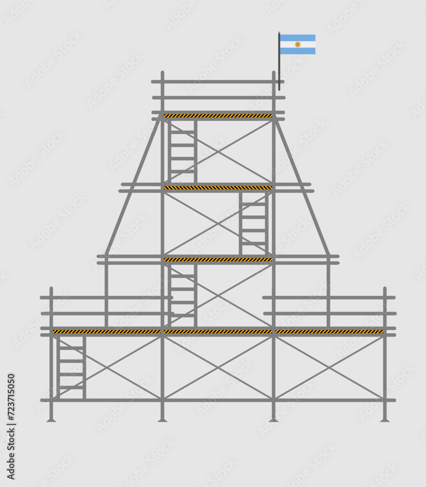 scaffold, isolated, background, construction, white scaffold, isolated, background, construction, white