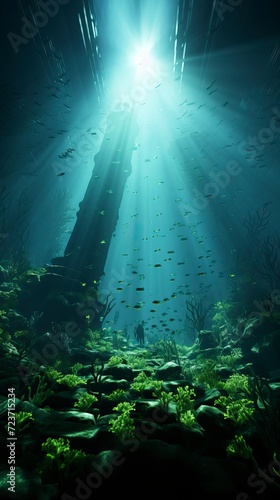 Underwater Fantasy world Beauty of creatures  Underwater Beauty  Fantasy World 