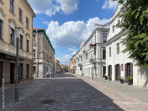 Fototapeta Naklejka Na Ścianę i Meble -  Innenstadt von Kaunas (Litauen)