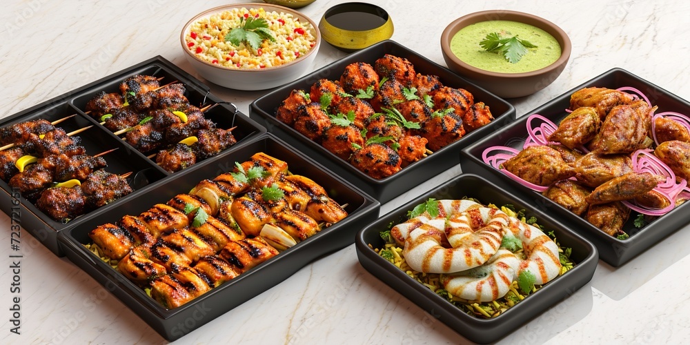 tapas on a stall tapas on a stall
