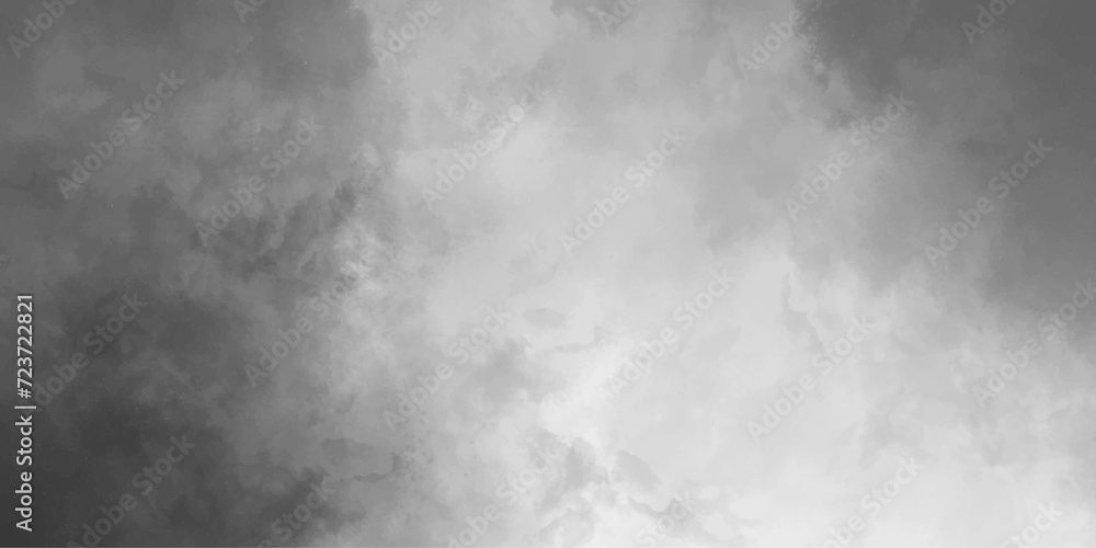 White liquid smoke rising hookah on backdrop design soft abstract cloudscape atmosphere reflection of neon.vector cloud gray rain cloud canvas element fog effect,brush effect.
