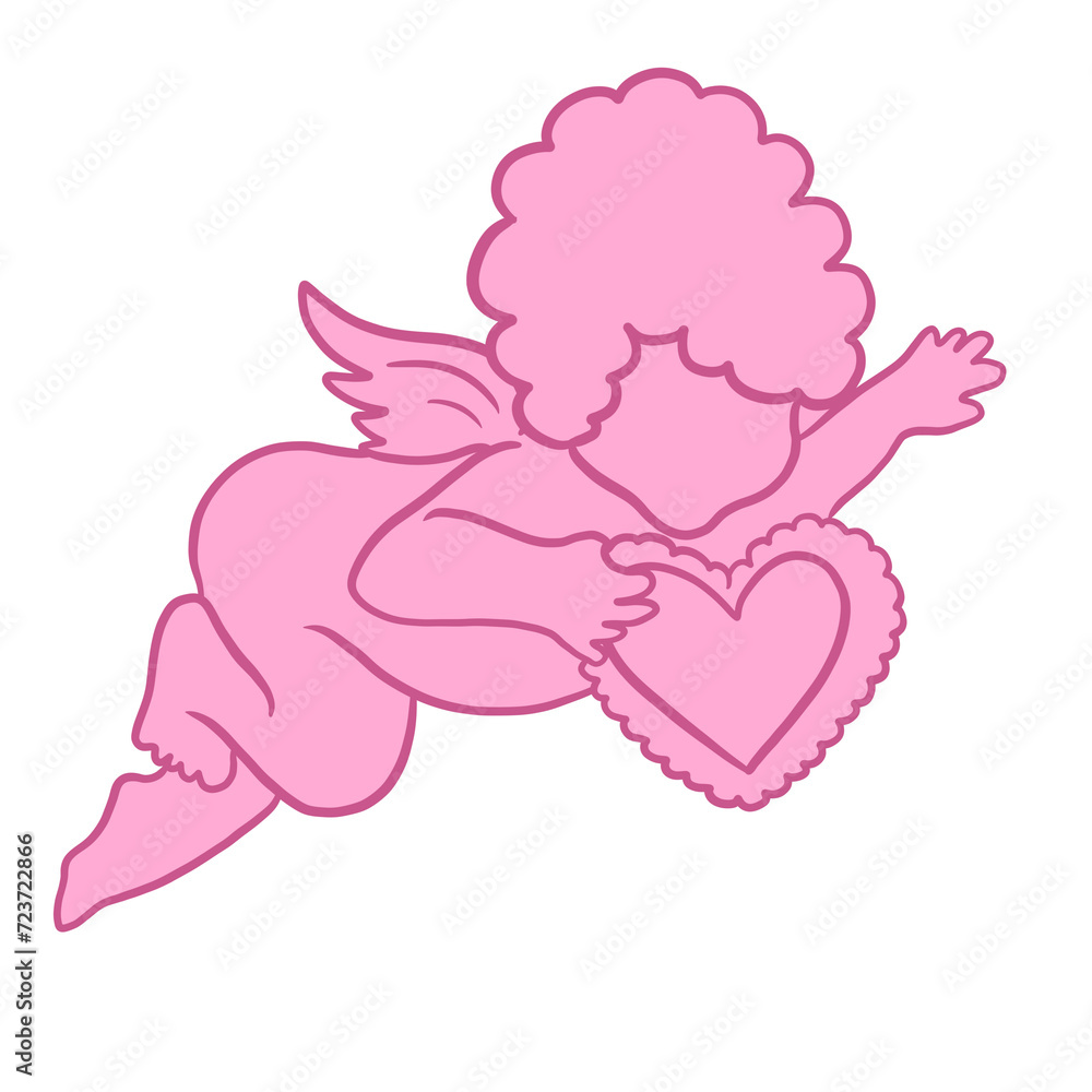 Cute Pink Cupid Cute Pink Cupid