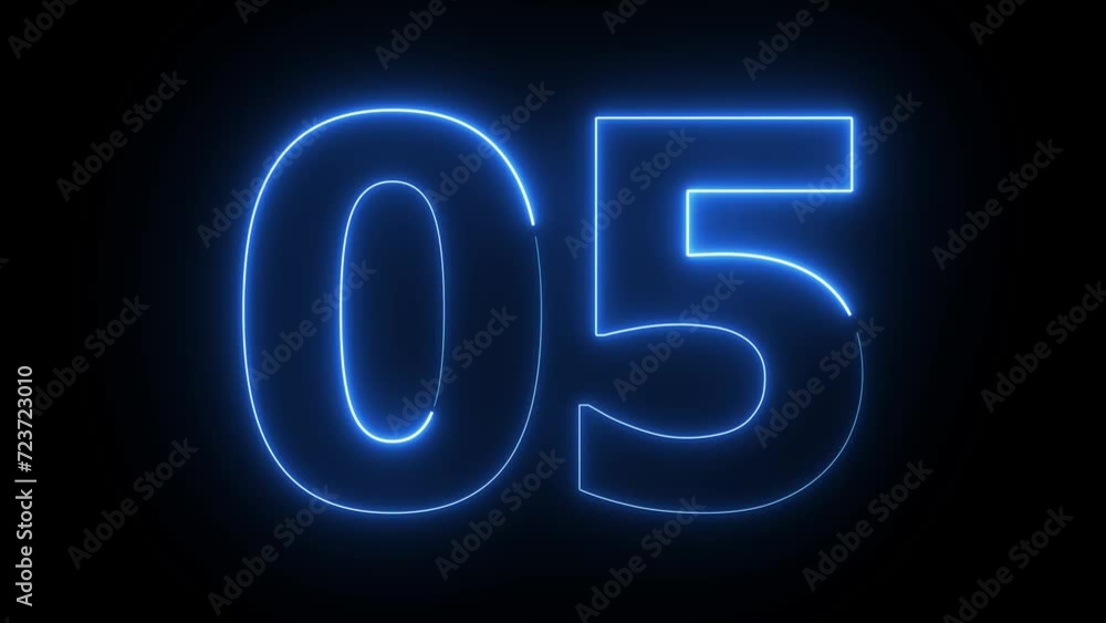 10 seconds timer countdown 4k animation . 10 seconds timer countdown 4k animation .