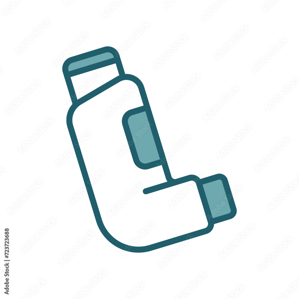 inhaler icon vector design template simple and clean inhaler icon vector design template simple and clean