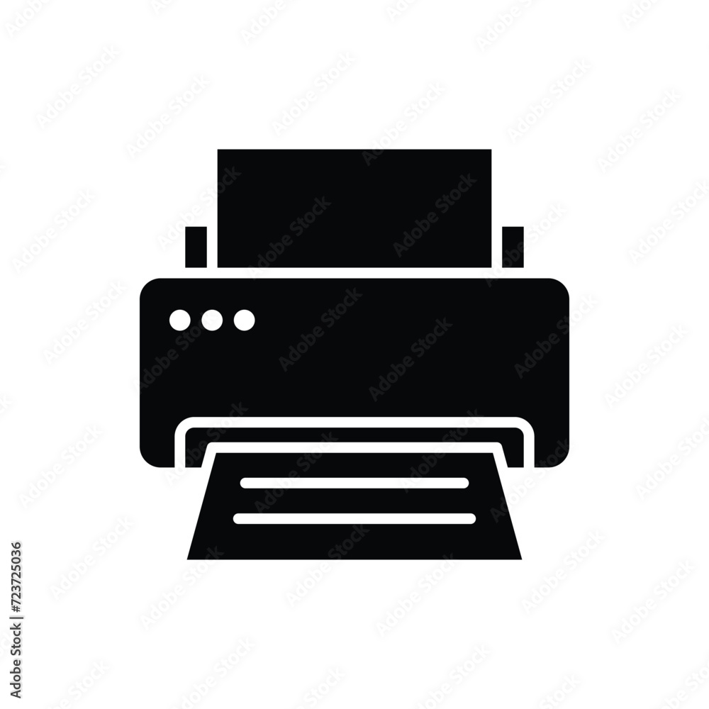 printer icon vector design template simple and clean printer icon vector design template simple and clean