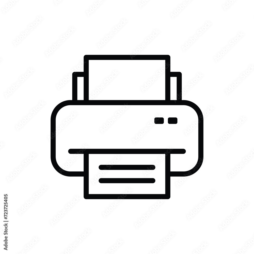 printer icon vector design template simple and clean printer icon vector design template simple and clean