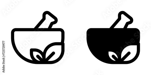 Editable herbal medicine vector icon. Wellness, spa, relaxation. Part of a big icon set family. Perfect for web and app interfaces, presentations, infographics, etc