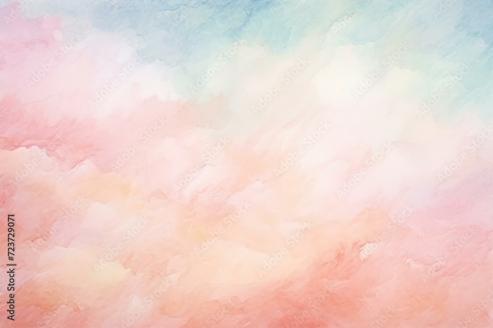 background from soft and sweet pastel watercolor