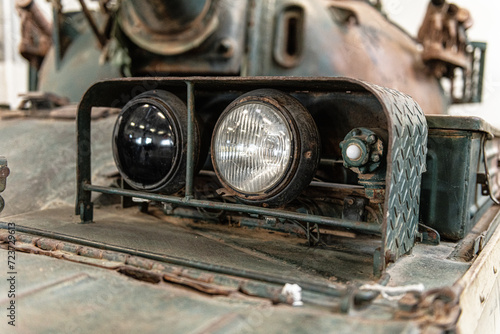 tank headlight, military detail © Loks