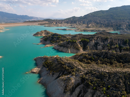 Embalse de la Rambla de Algericas en Murcia photo