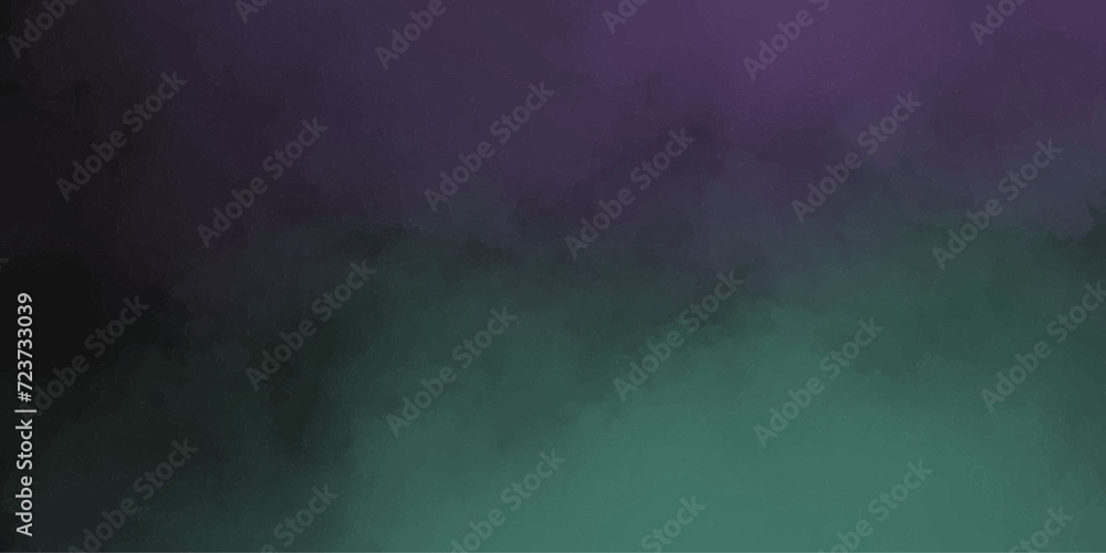 Purple Green smoke swirls lens flare.background of smoke vape gray rain cloud cloudscape atmosphere canvas element.vector cloud.texture overlays design element,smoke exploding backdrop design.
