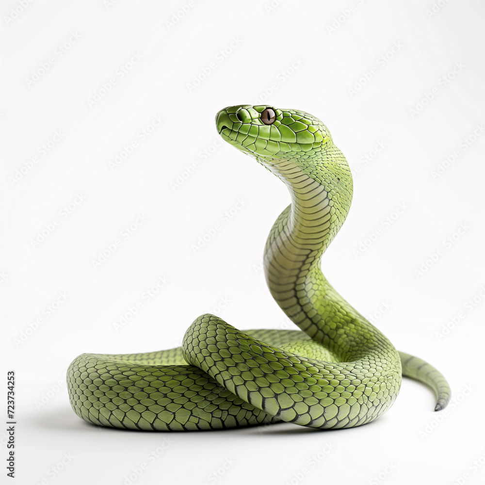 Fototapeta premium West African Green Mamba